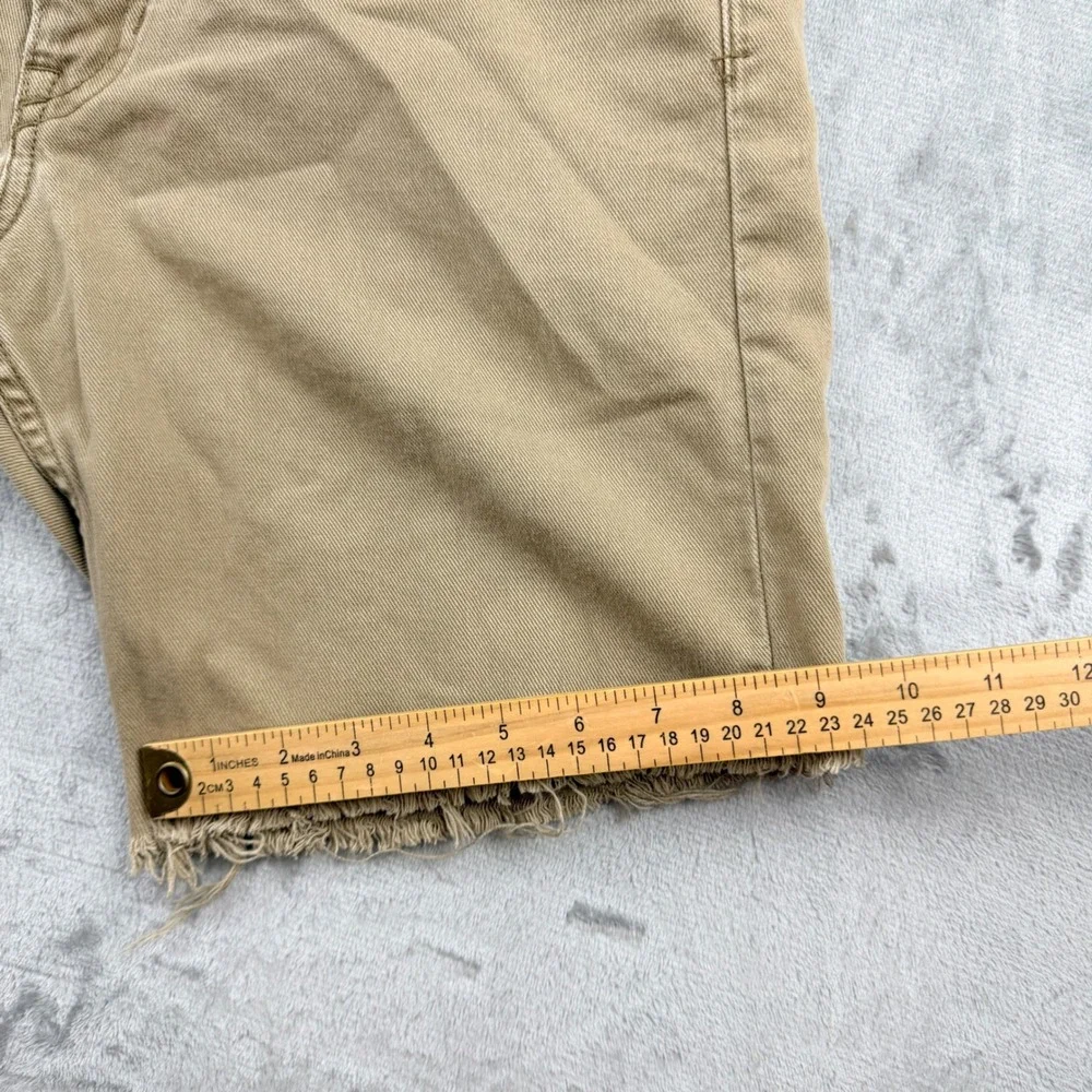Polo Ralph Lauren Classic 867 Cutoff Shorts Tan Khaki Men's 32